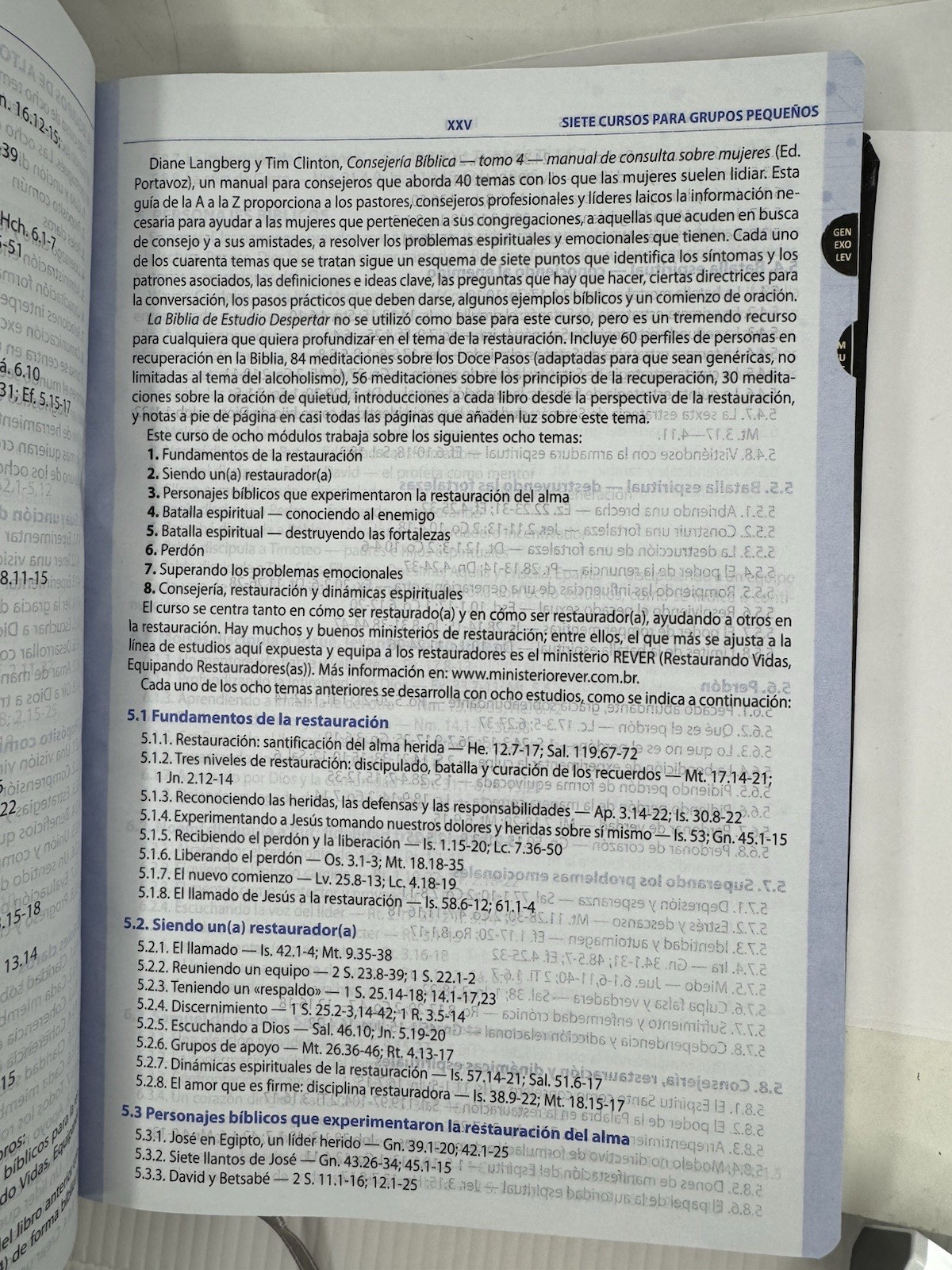 Biblia De Estudio Para El Discipulado RVR.1960 Cuero Con Indice
