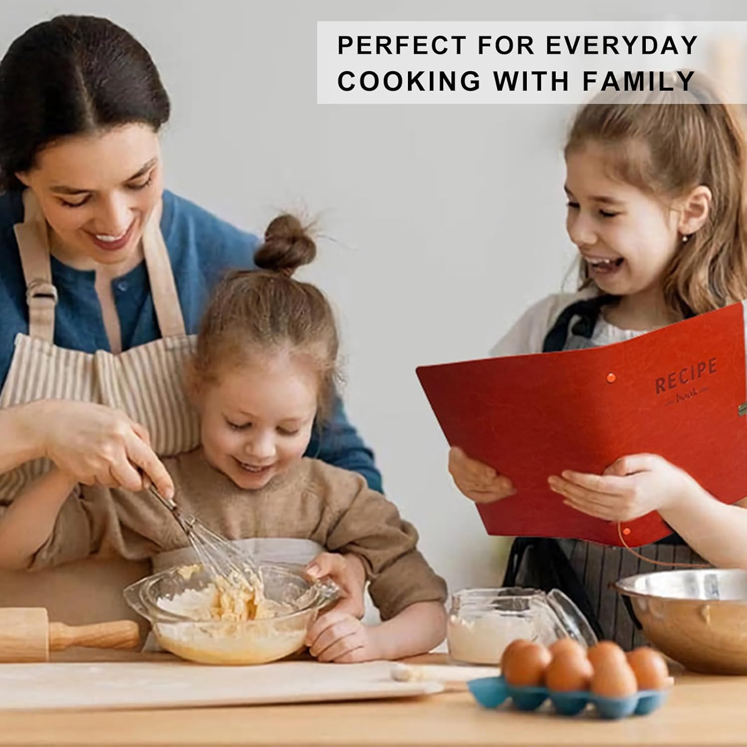 Leather Recipe Book with Index Pages & Templates, the Perfect Recipe Note Book t