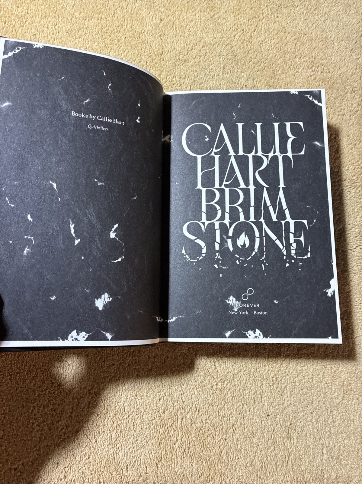 Brimstone – Target Exclusive Edition – by Callie Hart (Hardcover) 2025