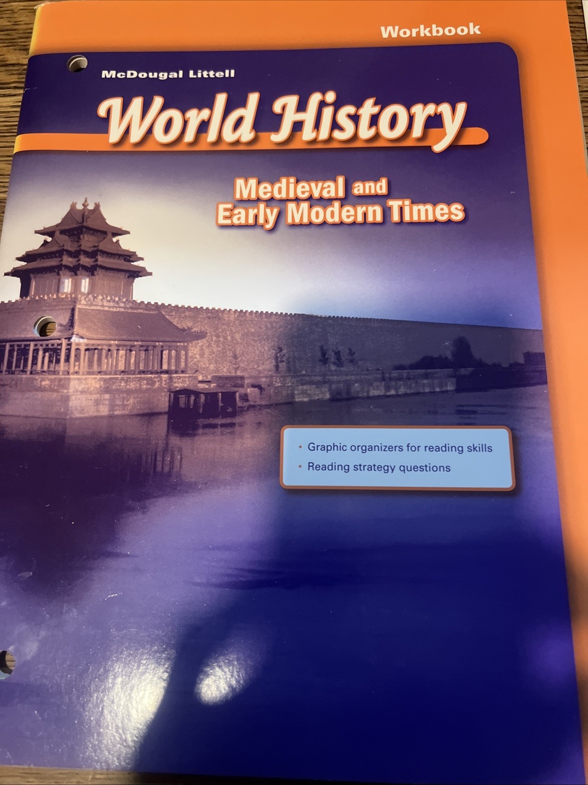 WORLD HISTORY: MEDIEVAL AND EARLY MODERN TIMES – WORKBOOK By Mcdougal Littel