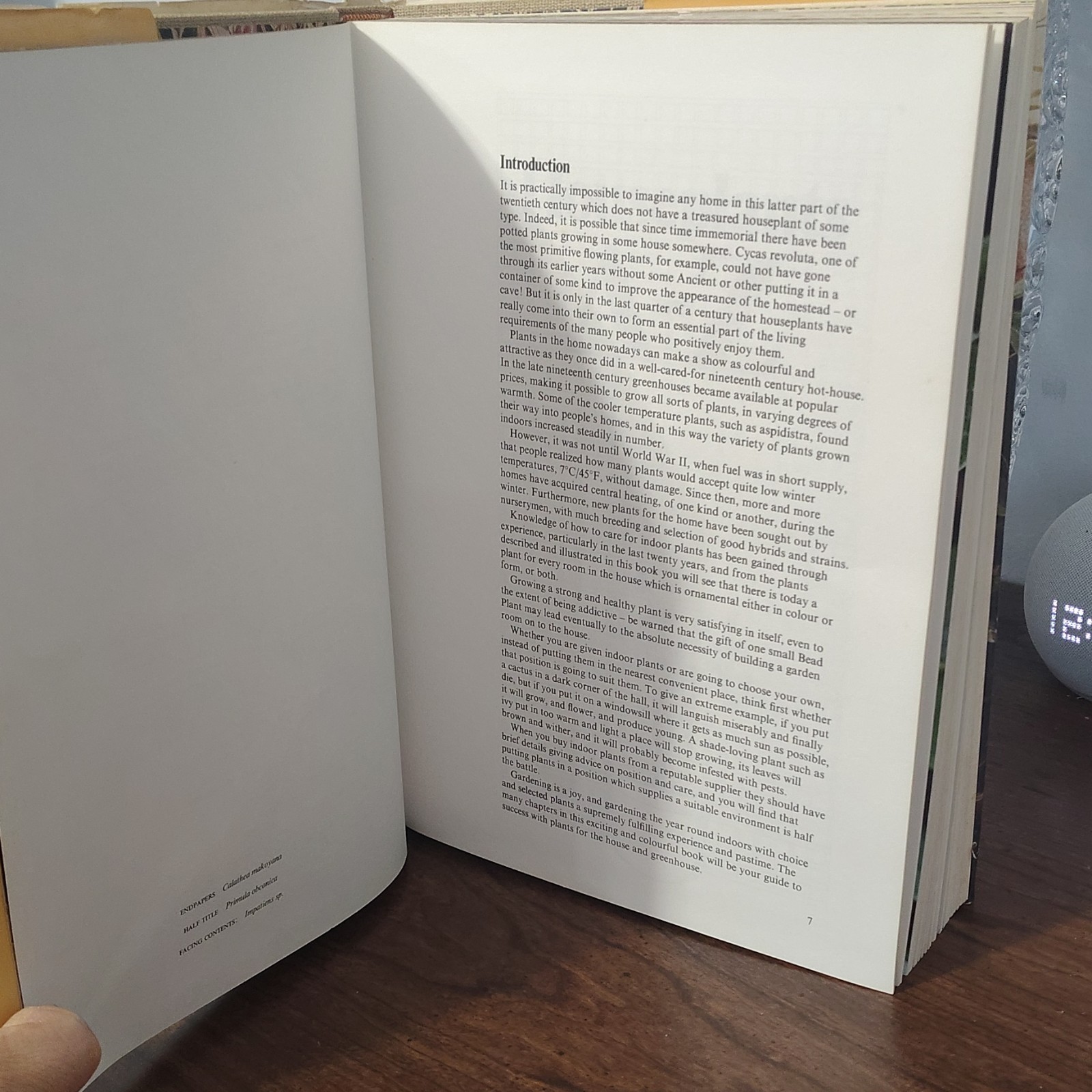 The Book of Houseplants by David Squire & Peter McHoy (1979, Hardcover, Octopus)