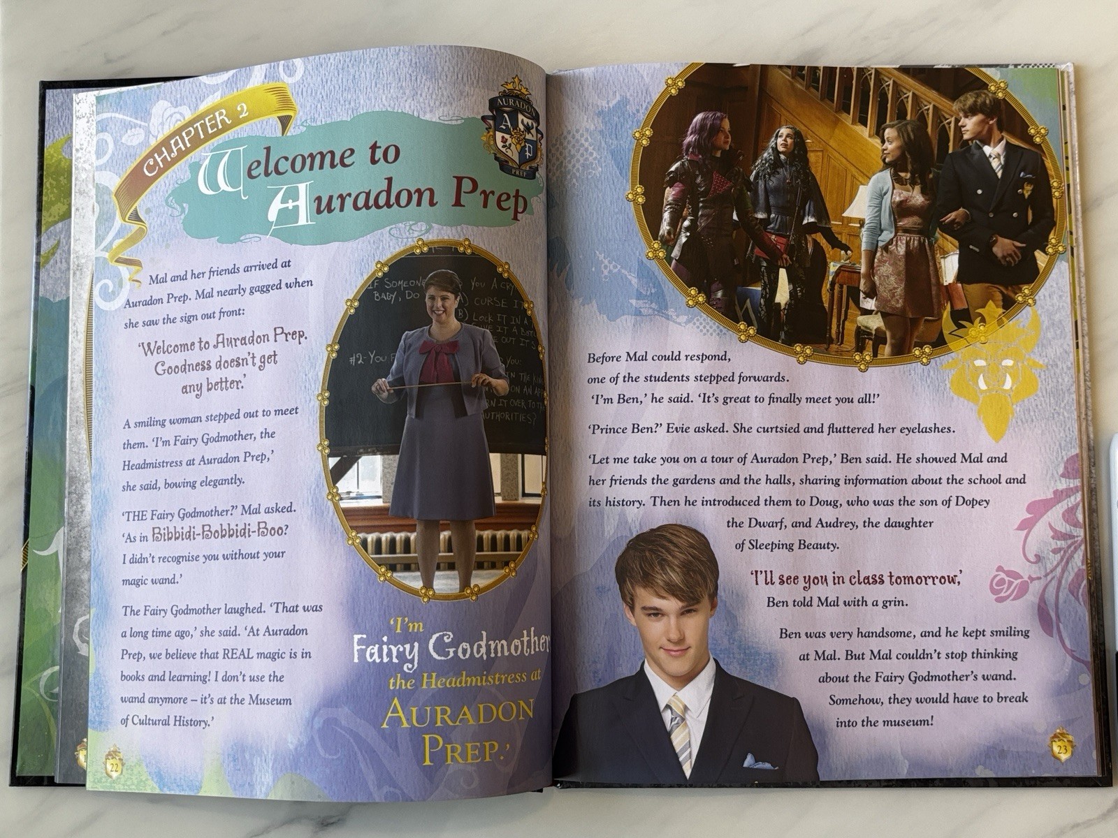Disney Descendants Annual 2016 Hardcover – Egmont – Stories, Puzzles & Games