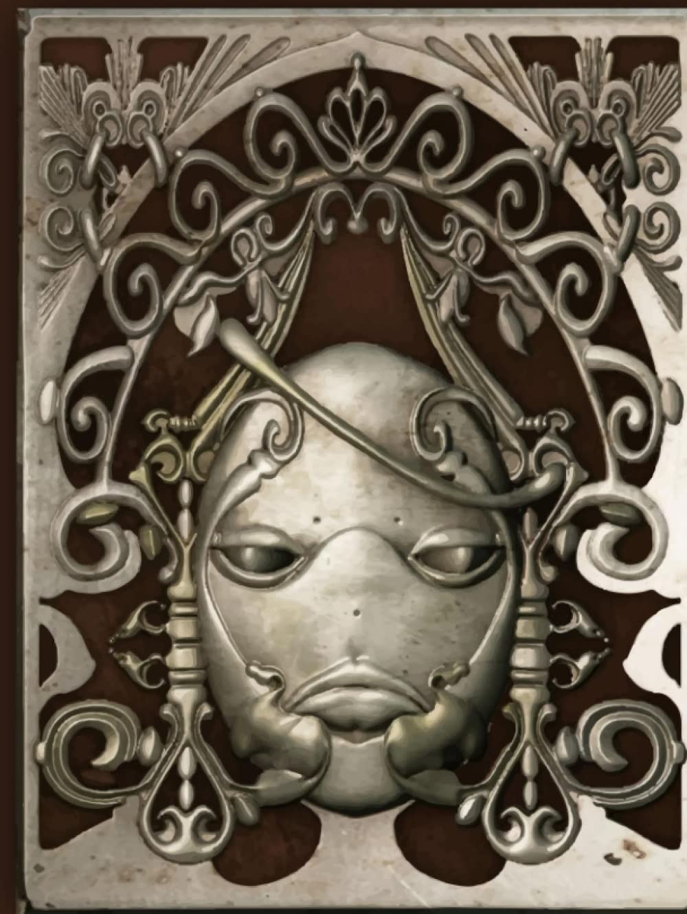 Grimoire Weiss Notebook ruled line 8.25×11” Format 120 Pages similar to Gam…