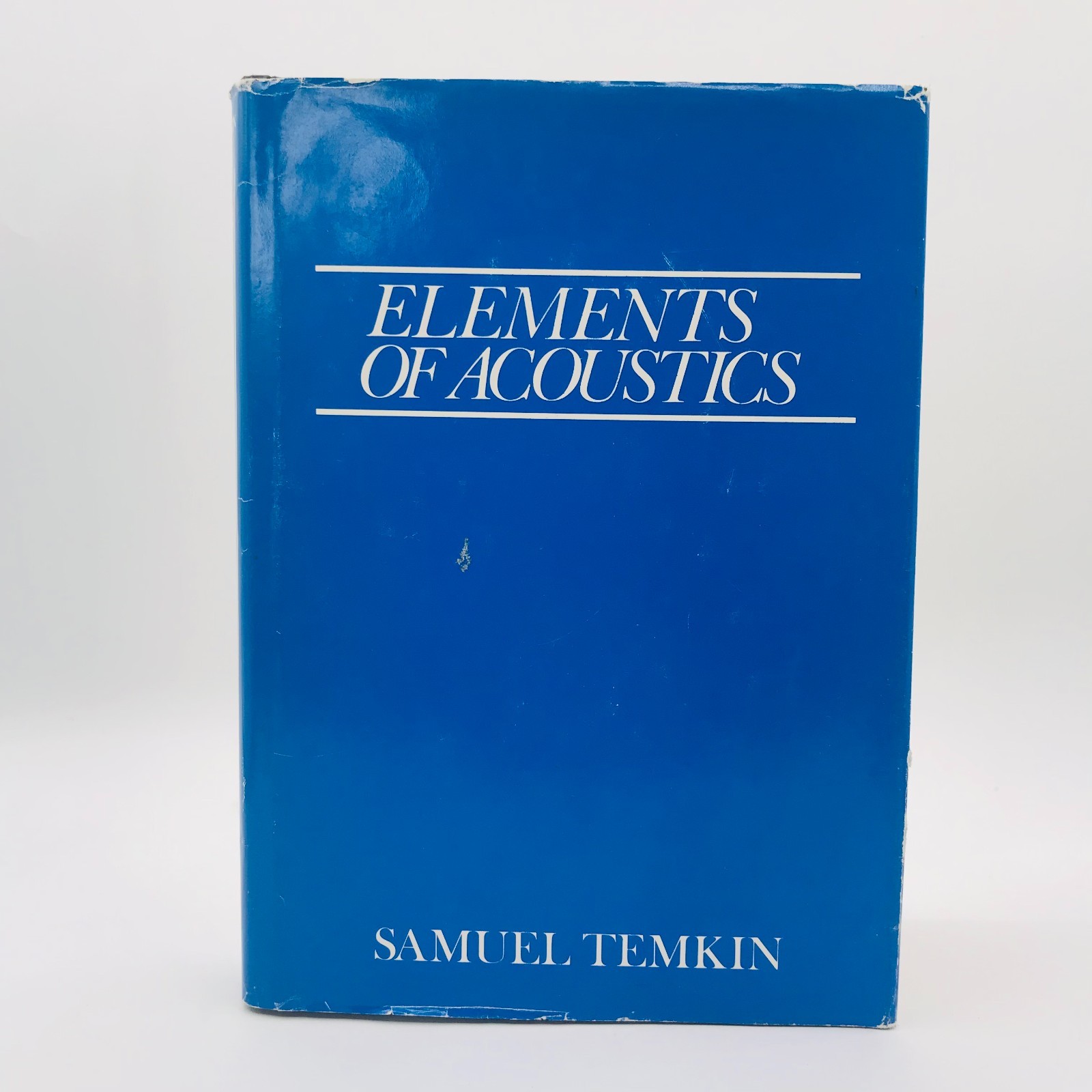 Elements of Acoustics 1st Ed, by Samuel Temkin, 1981, Hardcover VGC – SHIPS FREE
