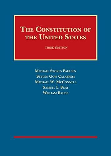The Constitution of the United States (University Casebook Series) – GOOD