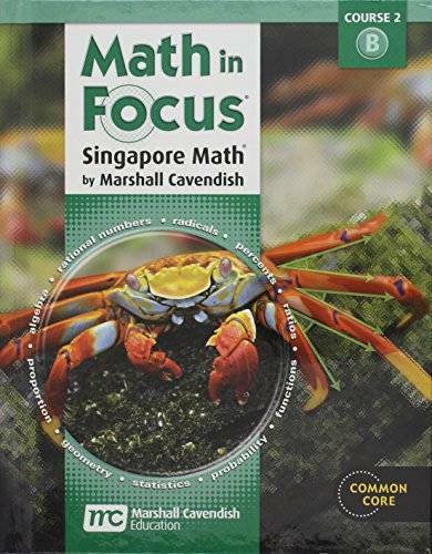 Math in Focus: Singapore Math Student Edition Grade 7 Volume B – GOOD