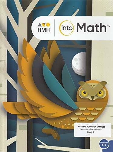 HMH: into Math Student workbook Grade 4, Modules 1-9 – Paperback – GOOD
