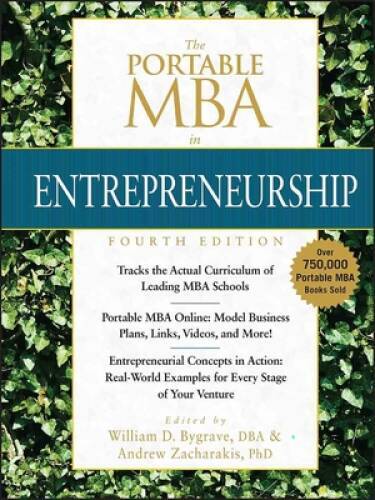 The Portable MBA in Entrepreneurship – Hardcover By Bygrave, William D. – GOOD