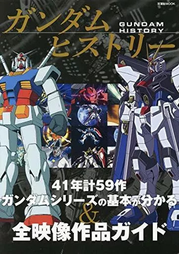 Gundam History Anime Mook 116 Pages Art Book Collectible