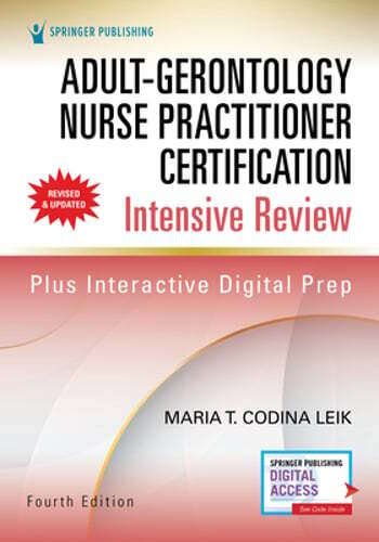 Adult-Gerontology Nurse Practitioner Certification Intensive Review, Fourth