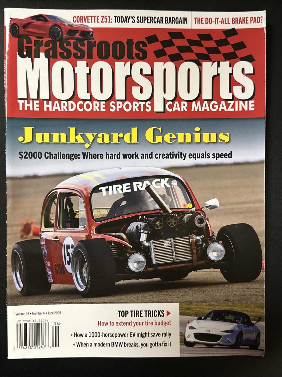 Grassroots Motorsports Magazine June 2025 Junkyard Genius
