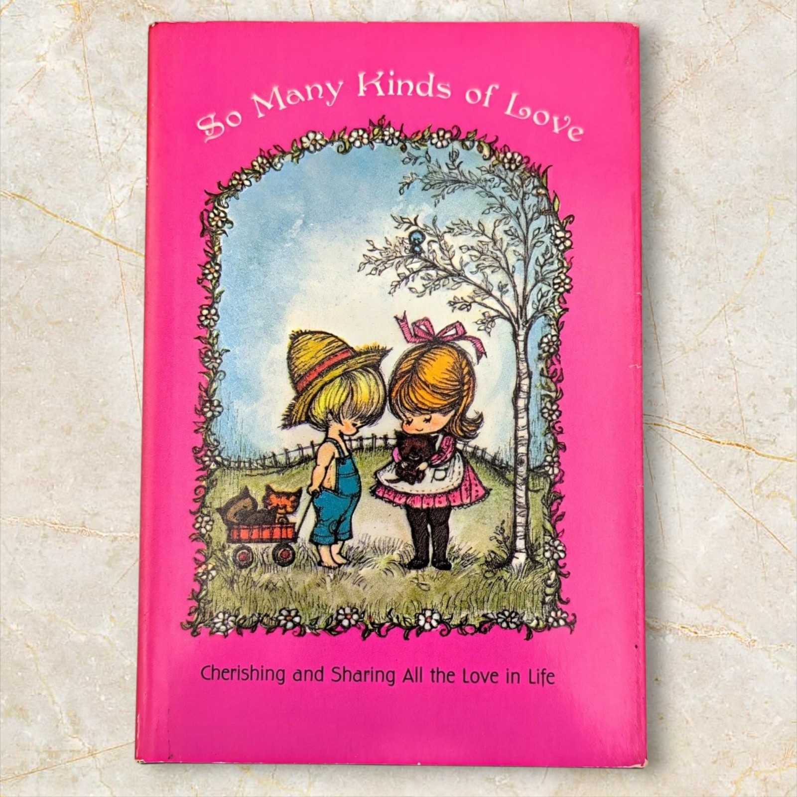 So Many Kinds of Love 1968 Hallmark Small Hardback Dust Cover Precious Cute Vtg