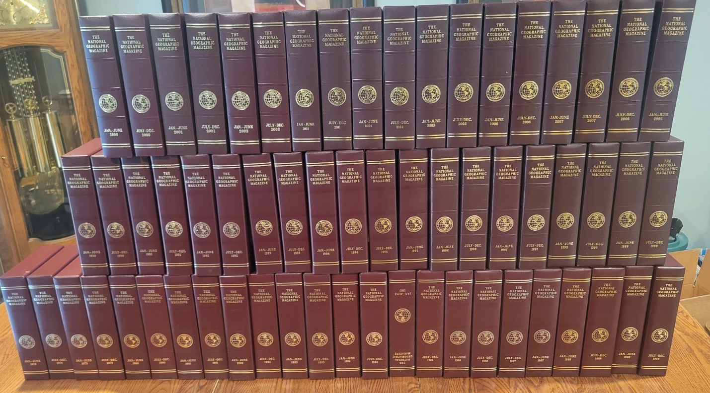 Complete 31-Yr National Geographic Collection 1978-2008 – 373 Issues – Sleeved