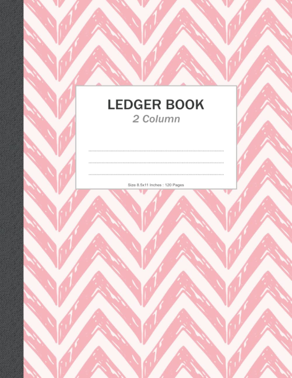 Ledger Book 2 Column: Accounting Ledger Book 2 Column, 120 Pages , 8.5X11 Inches