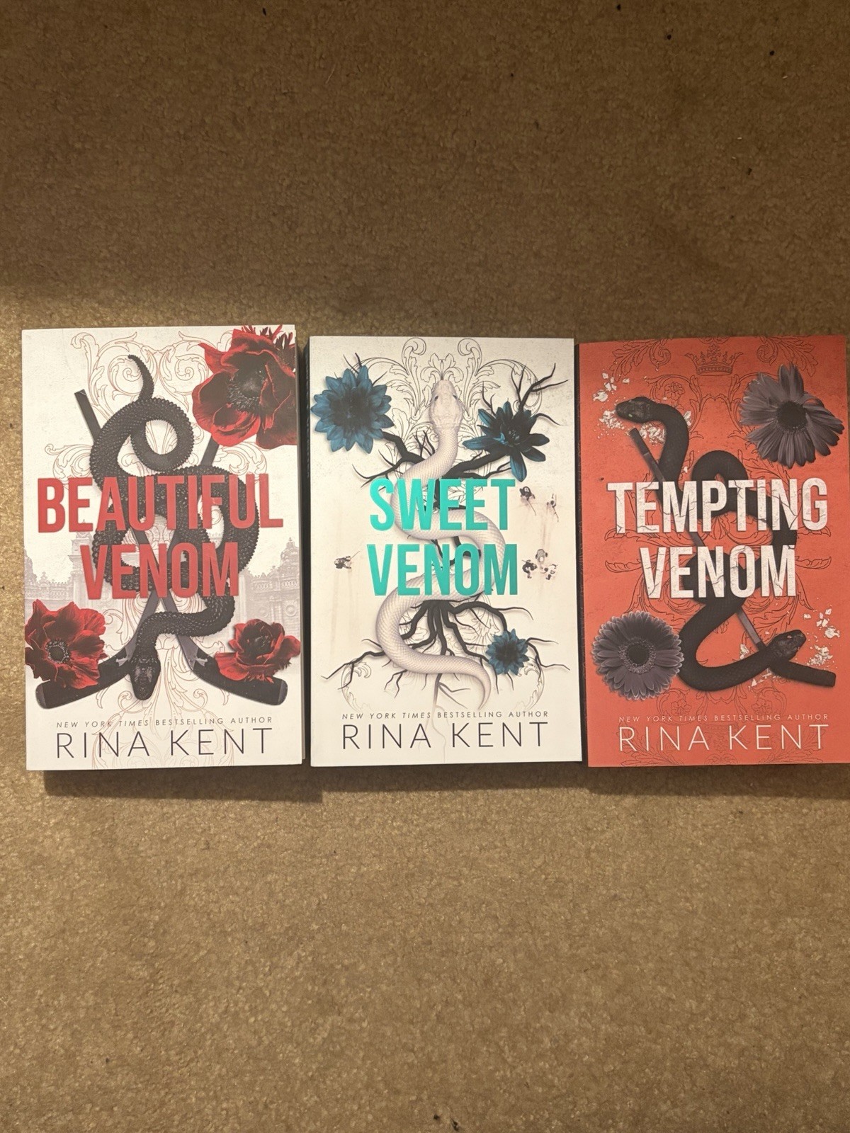 Dark romance book lot, Vipers series by Rina Kent