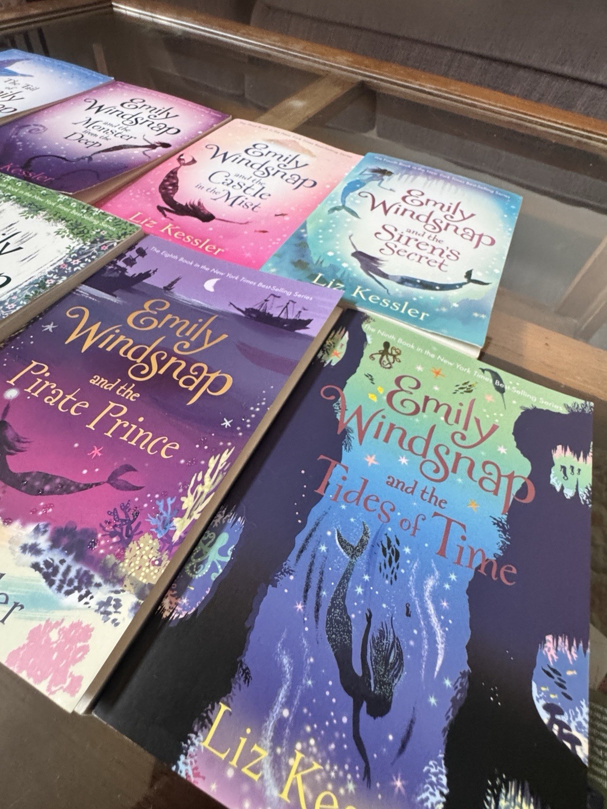 Complete Emily Windsnap Series Books 1-9 Liz Kessler Paperback Lot Candlewick