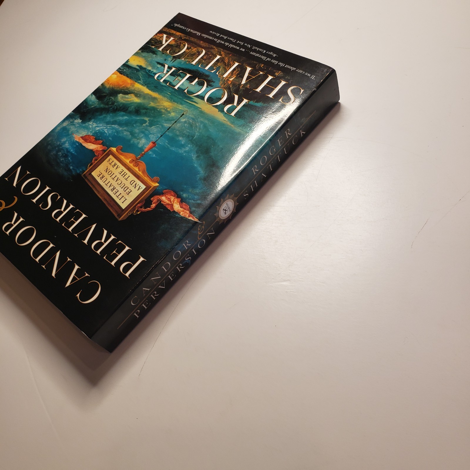 1st Edition Candor & Perversion Roger Shattuck Literature Field Study Vintage PB