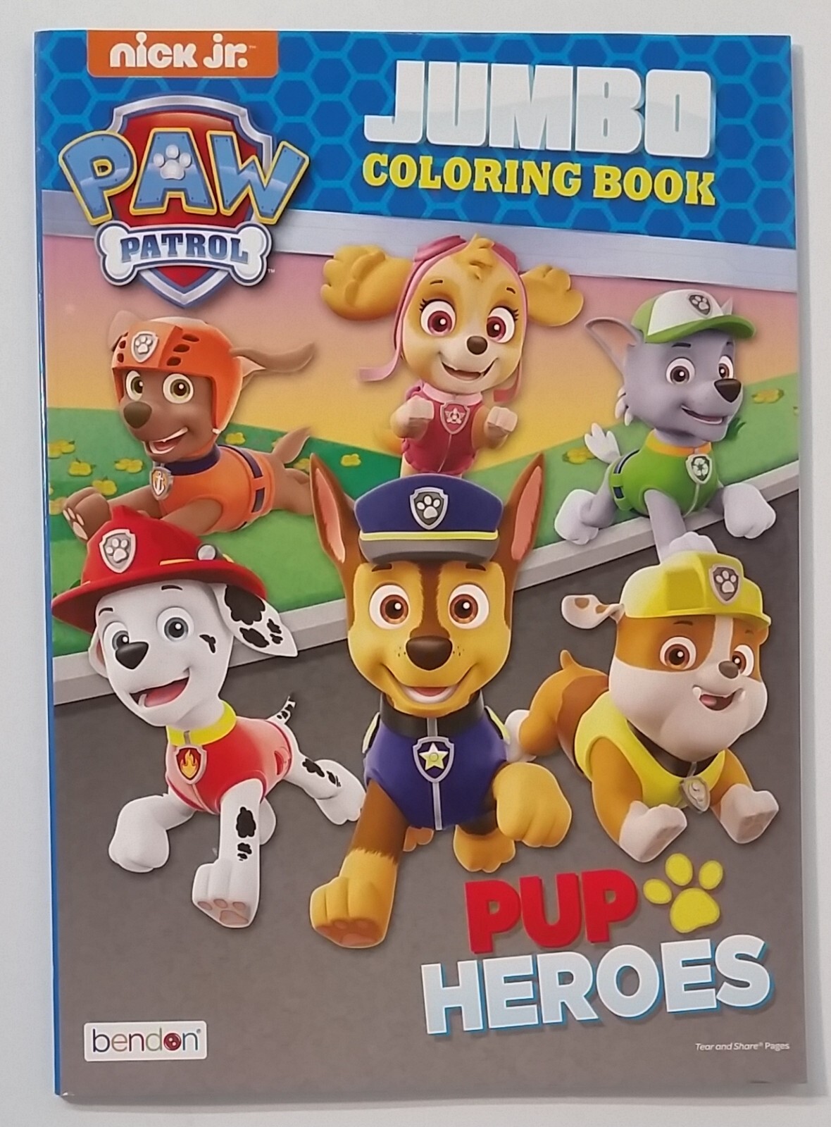 Paw Patrol Pup Heroes Jumbo Coloring Book Nickelodeon