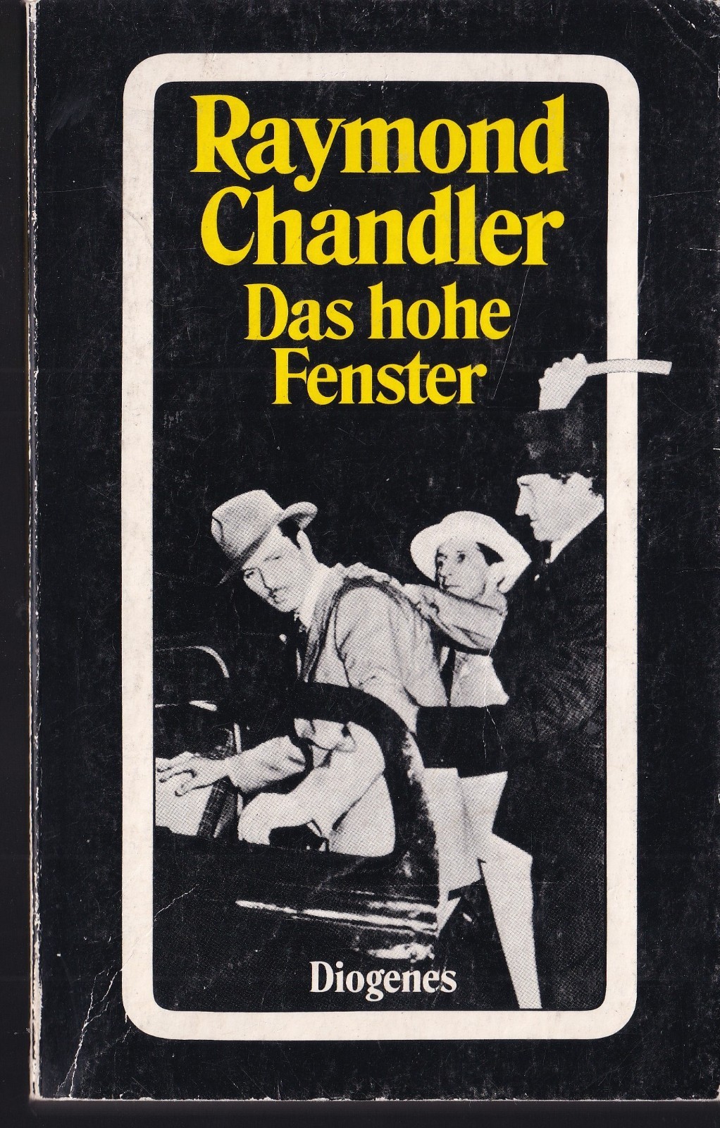 Raymond Chandler Das hohe Fenster Kriminal Roman TB Diogenes 1975