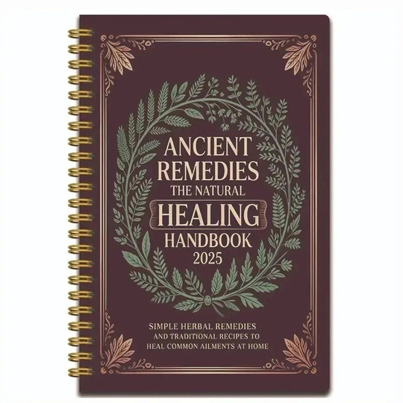 ANCIENT REMEDIES THE NATURAL HEALING HANDBOOK SPIRAL-BOUND GUIDE Notebook