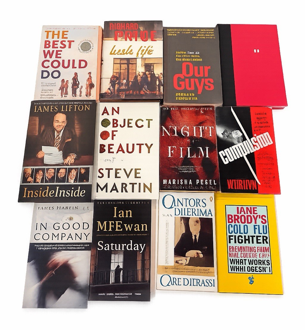 Mixed Lot of 12 Books – Fiction & Nonfiction – Good Used Condition