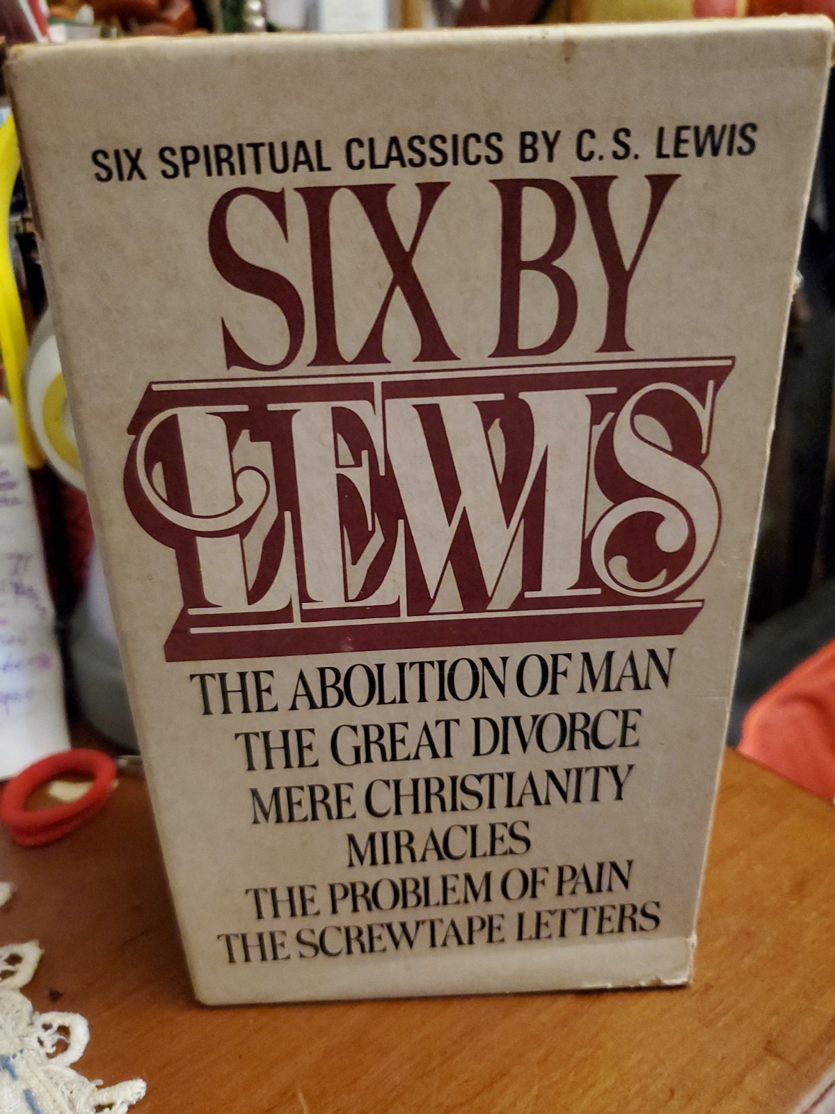 Six by Lewis: Box Set by C. S. Lewis (1982, Paperback)
