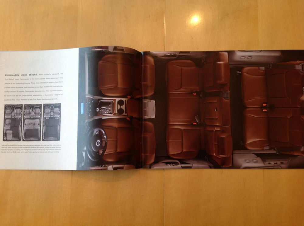 2007 Jeep Commander Limited Quadra 5.7L HEMI V8 4.7L SUV Catalog Brochure Book