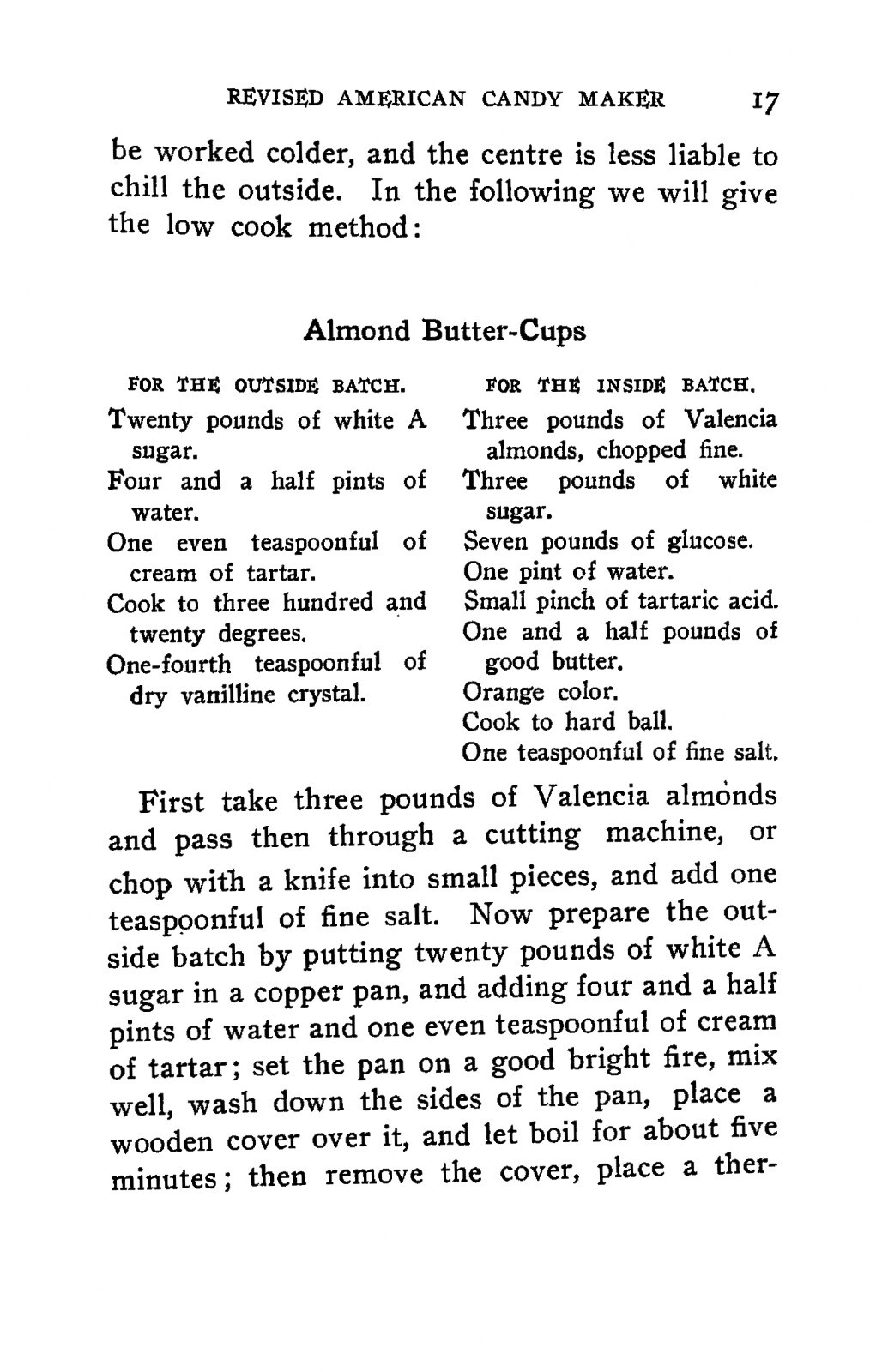 1908 Revised American Candy Maker Vintage Cook Book 331 Pages