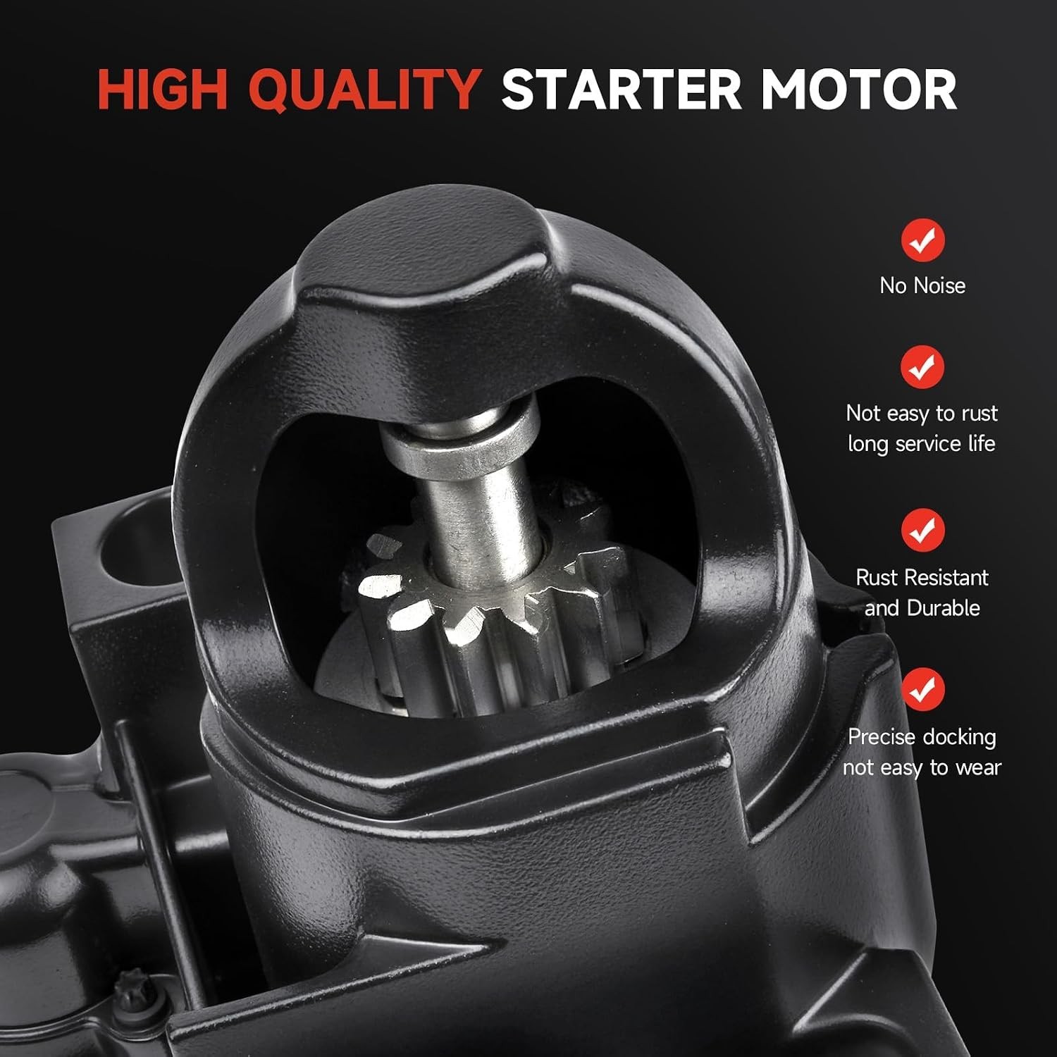 Mercruiser Volvo Penta Starter New for 4.3 5.0 5.7 6.2 7.4 8.1 8.2L V6 V8, Mercu
