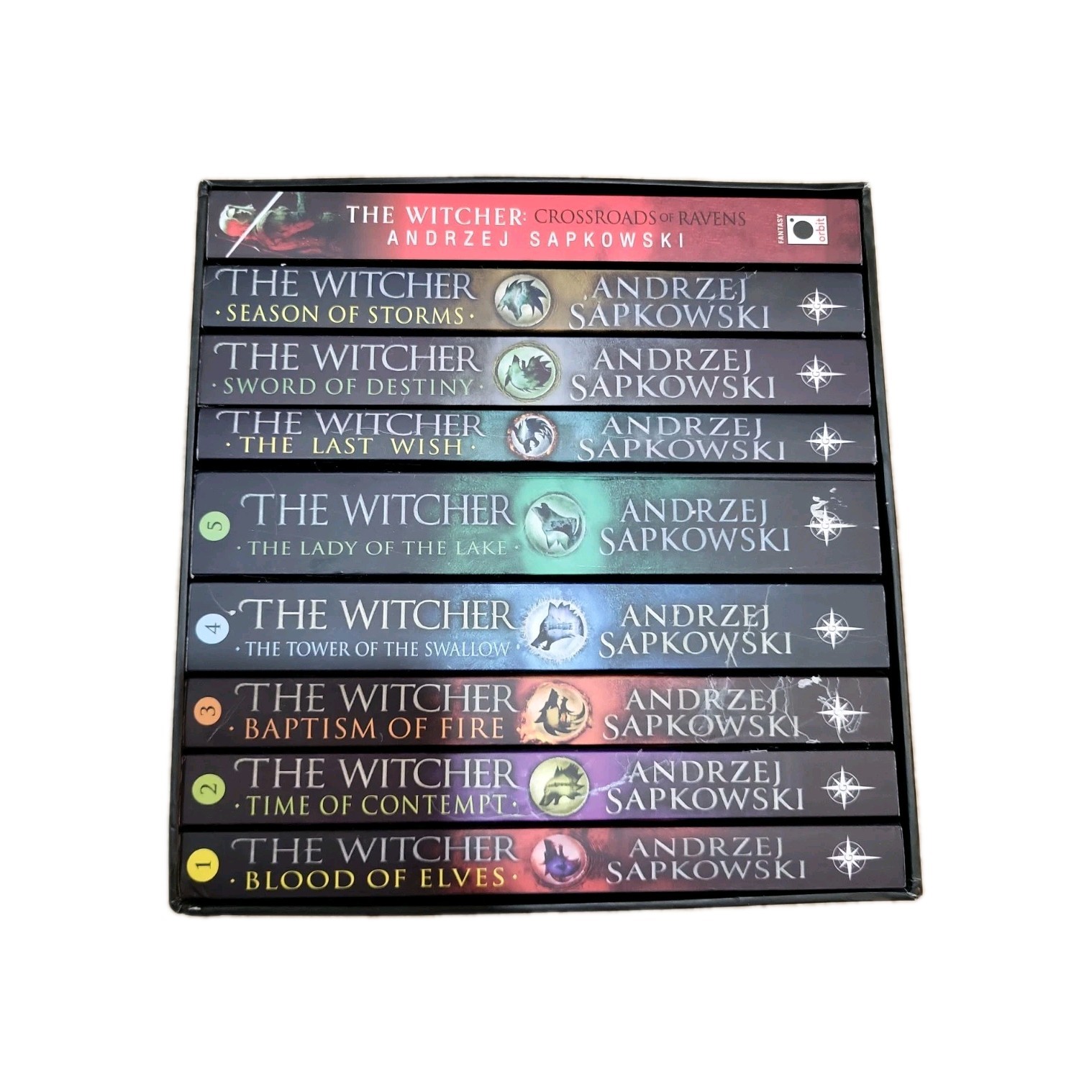 The Complete Witcher Series Box Set (8 Books) by Andrzej Sapkowski Fantasy