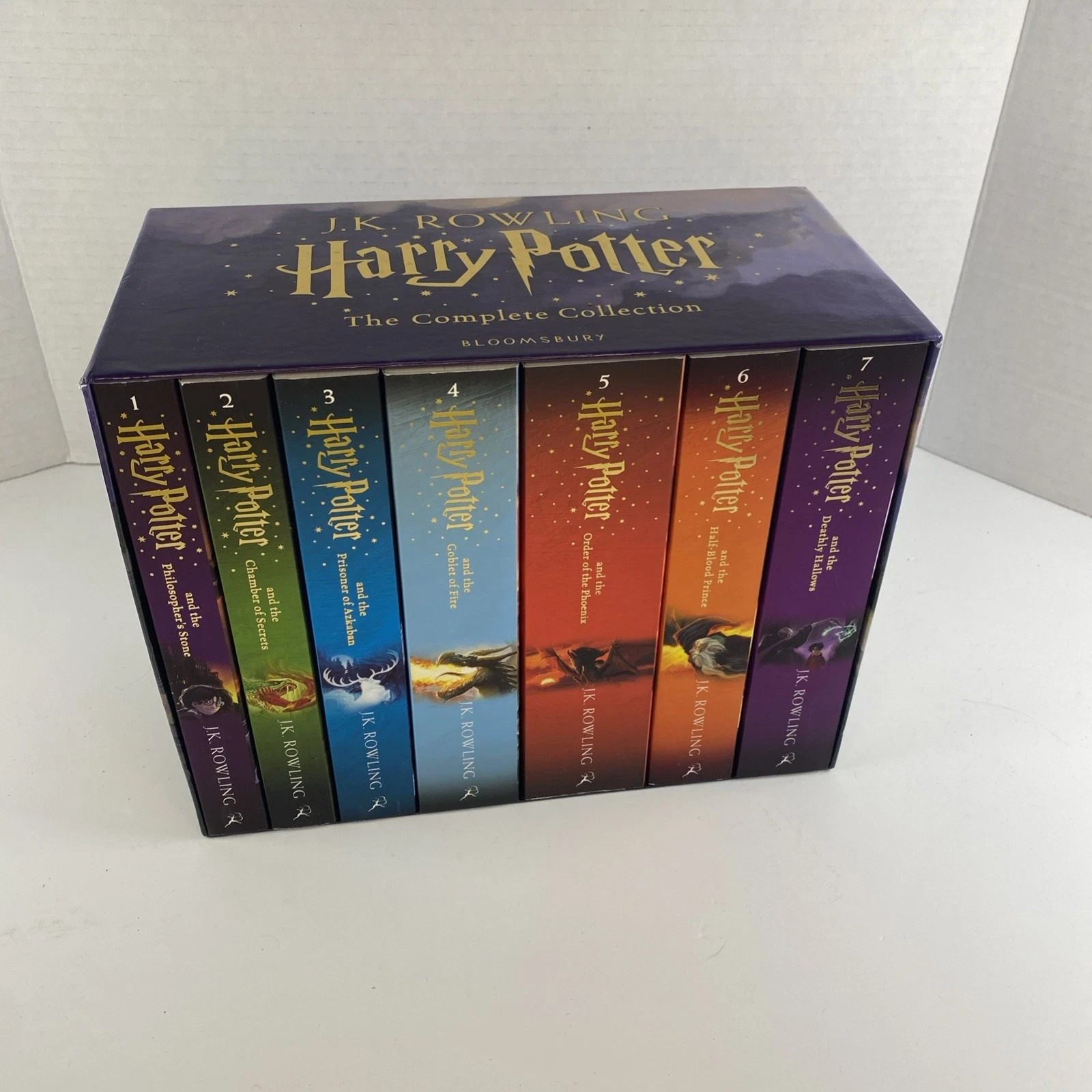 Harry Potter The Complete Collection JK Rowling Boxed Set Bloomsbury 7 Books