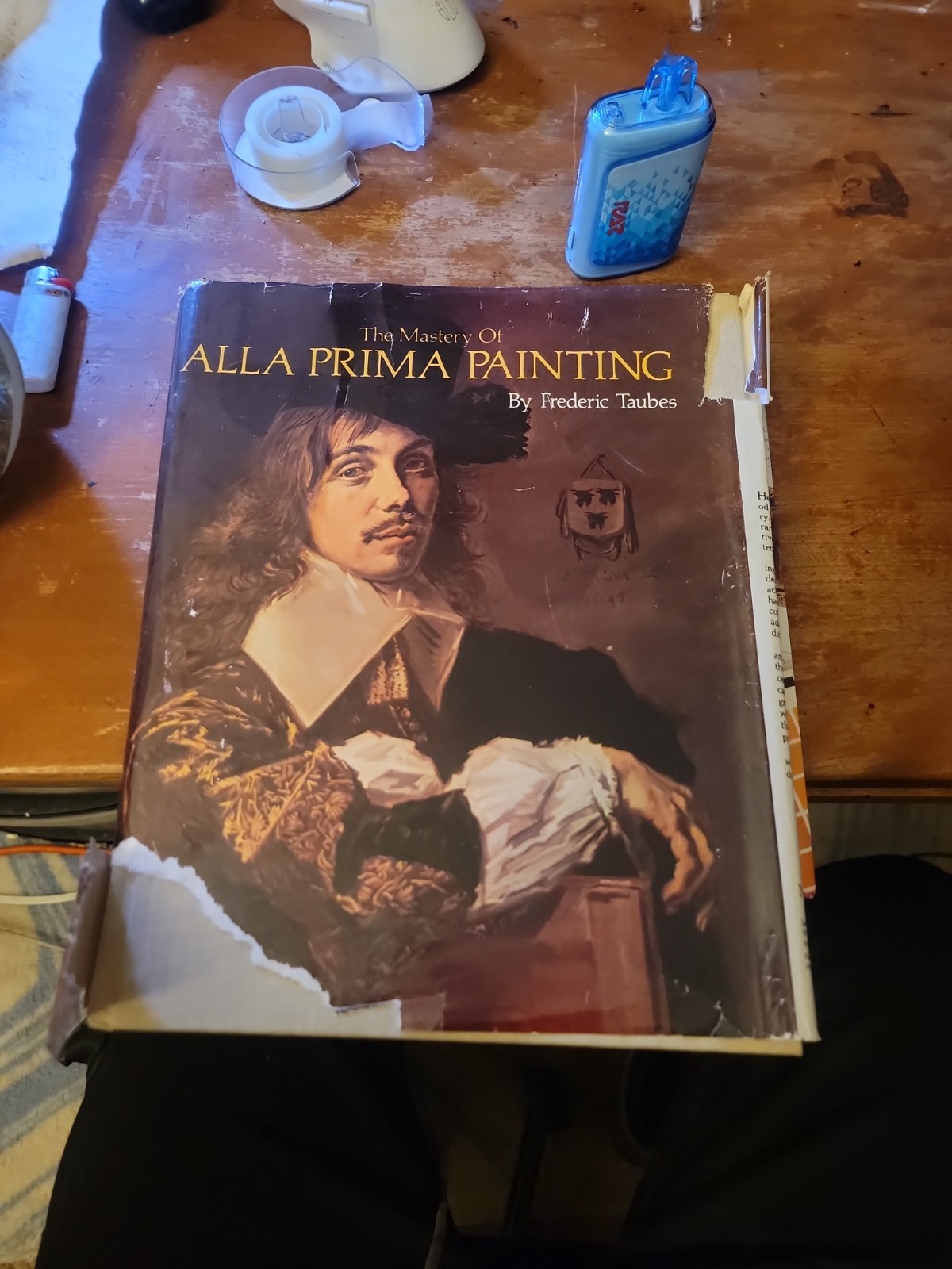 MASTERY OF ALLA PRIMA PAINTING By Frederic Taubes – Hardcover **Excellent**