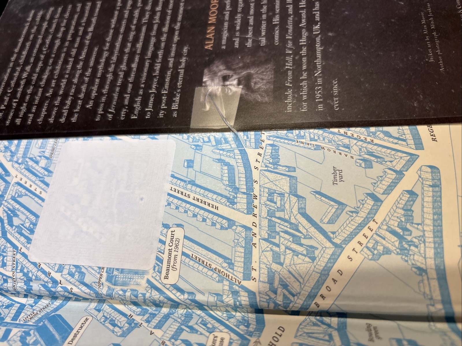 Jerusalem by Alan Moore (2016, Hardcover, 1st Edition) Ex Library Great Condi