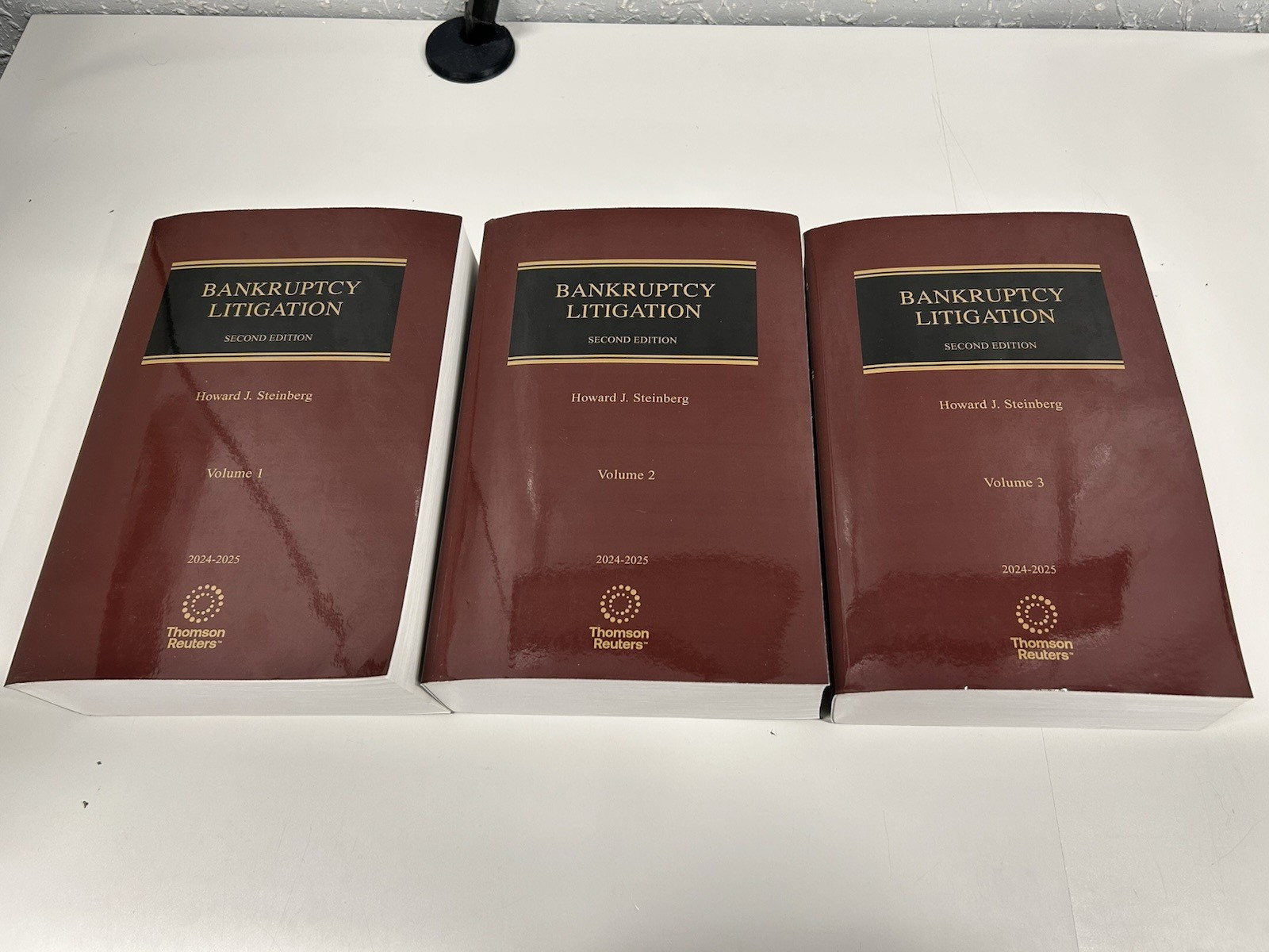 Bankruptcy Litigation Second Edition 2024-2025 3 Volumes Thomson Reuters