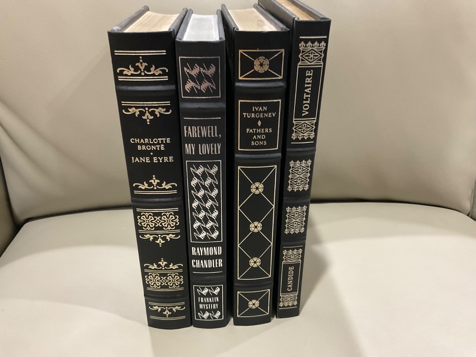 The Franklin Library Lot 4 Classic Literature Books ~ Beautiful ~