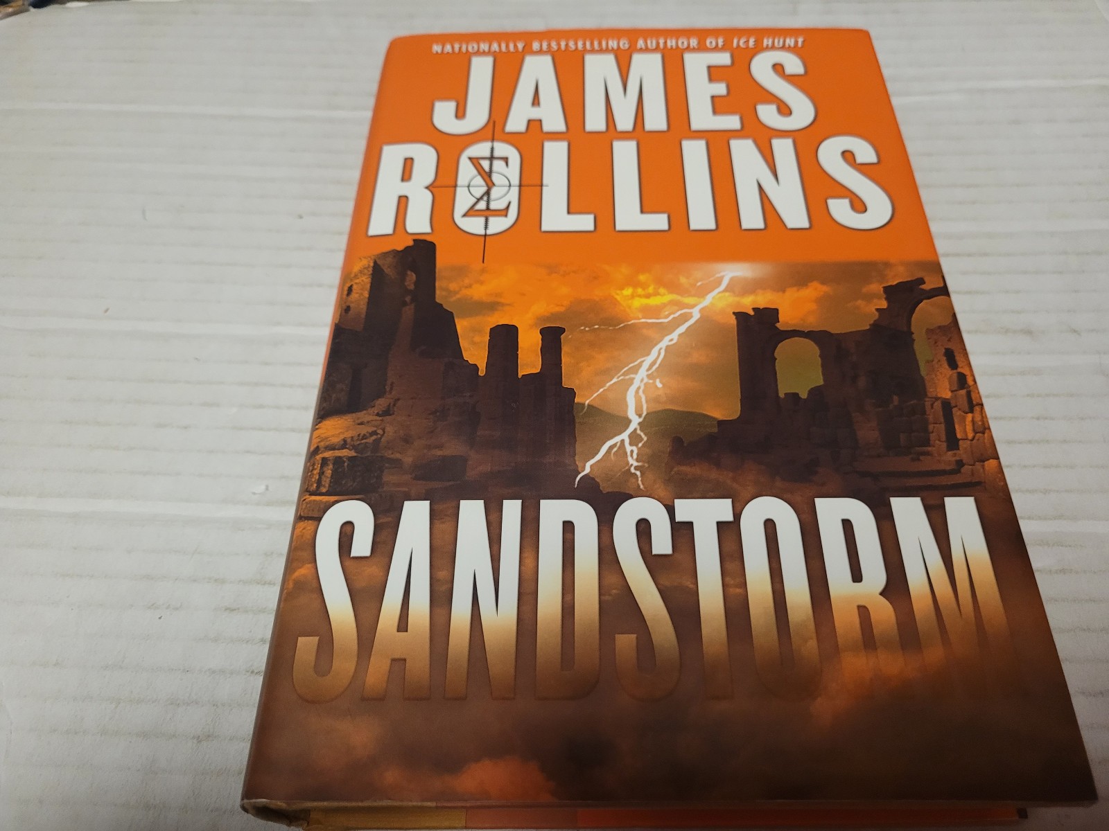 Sandstorm by James Rollins (2004, Hardcover) SIGNED 1st/1st