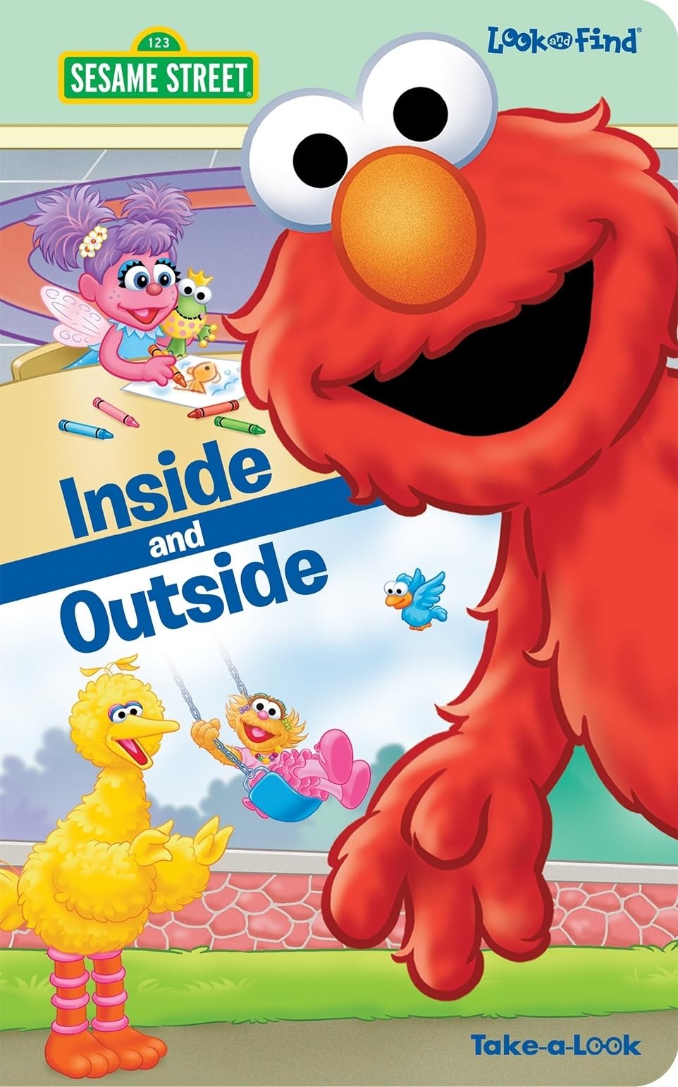 Sesame Street Elmo, Big Bird, Zoey, and More! – Inside and Outside Take-a-Lo…