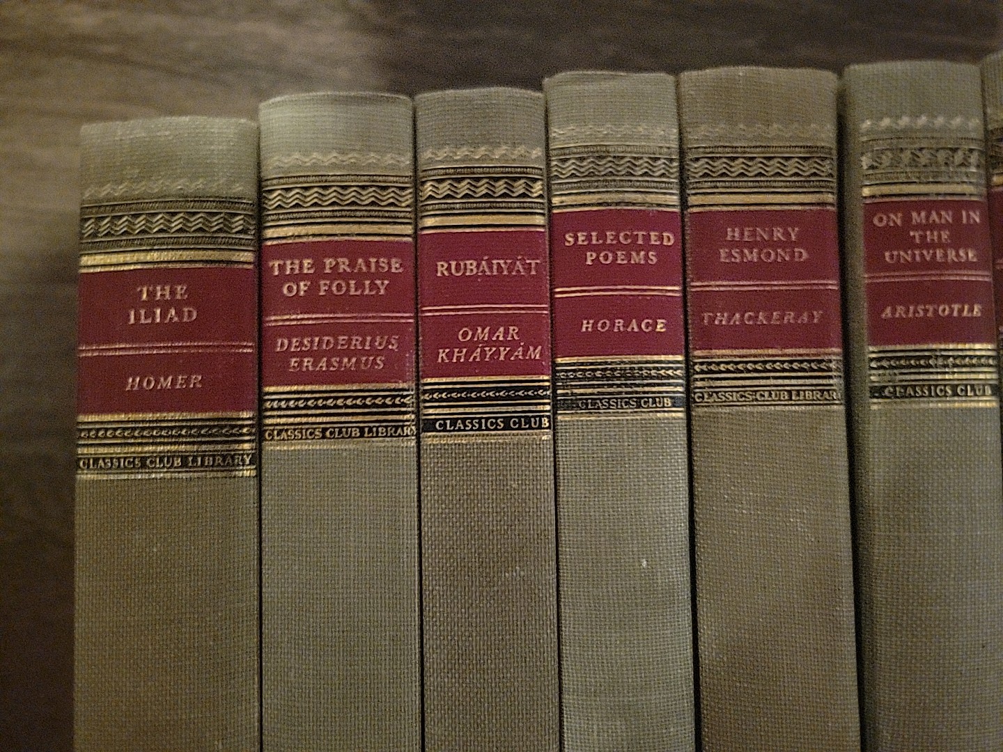 Classics Club 22-Volume Hardcover Set – Walter J. Black – Decorative Library