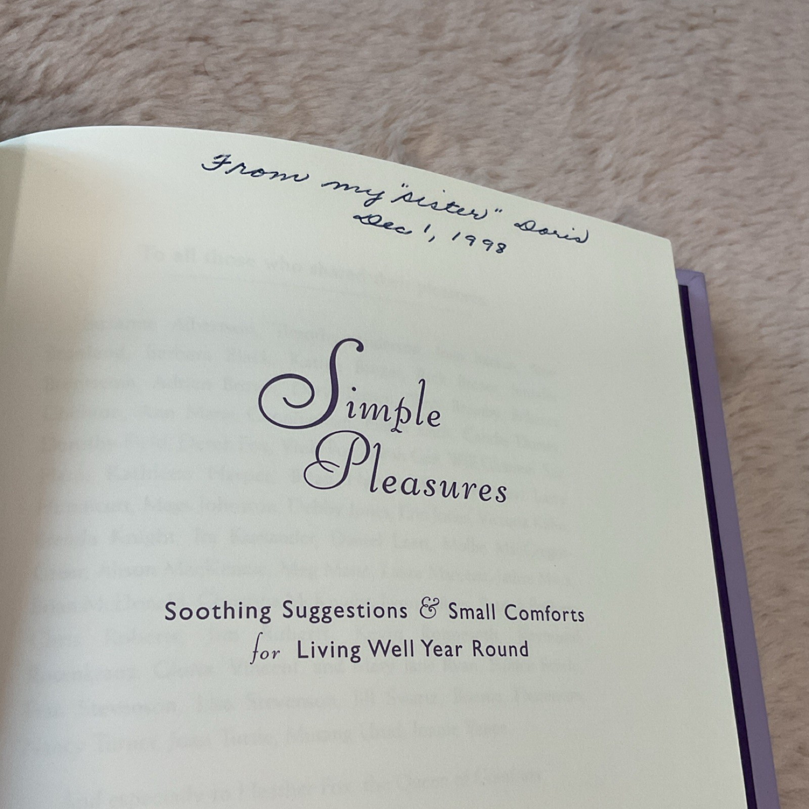 Simple Pleasures – Robert Taylor – Mango Media 2005 Hardcover – Nature Crafts