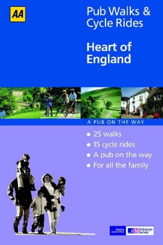 AA Pub Walks & Cycle Rides: Heart of England By AA Publishing