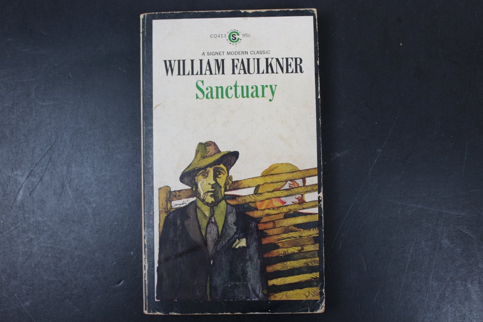 Sanctuary William Faulkner 1968 Signet Modern Classic Paperback Novel PB