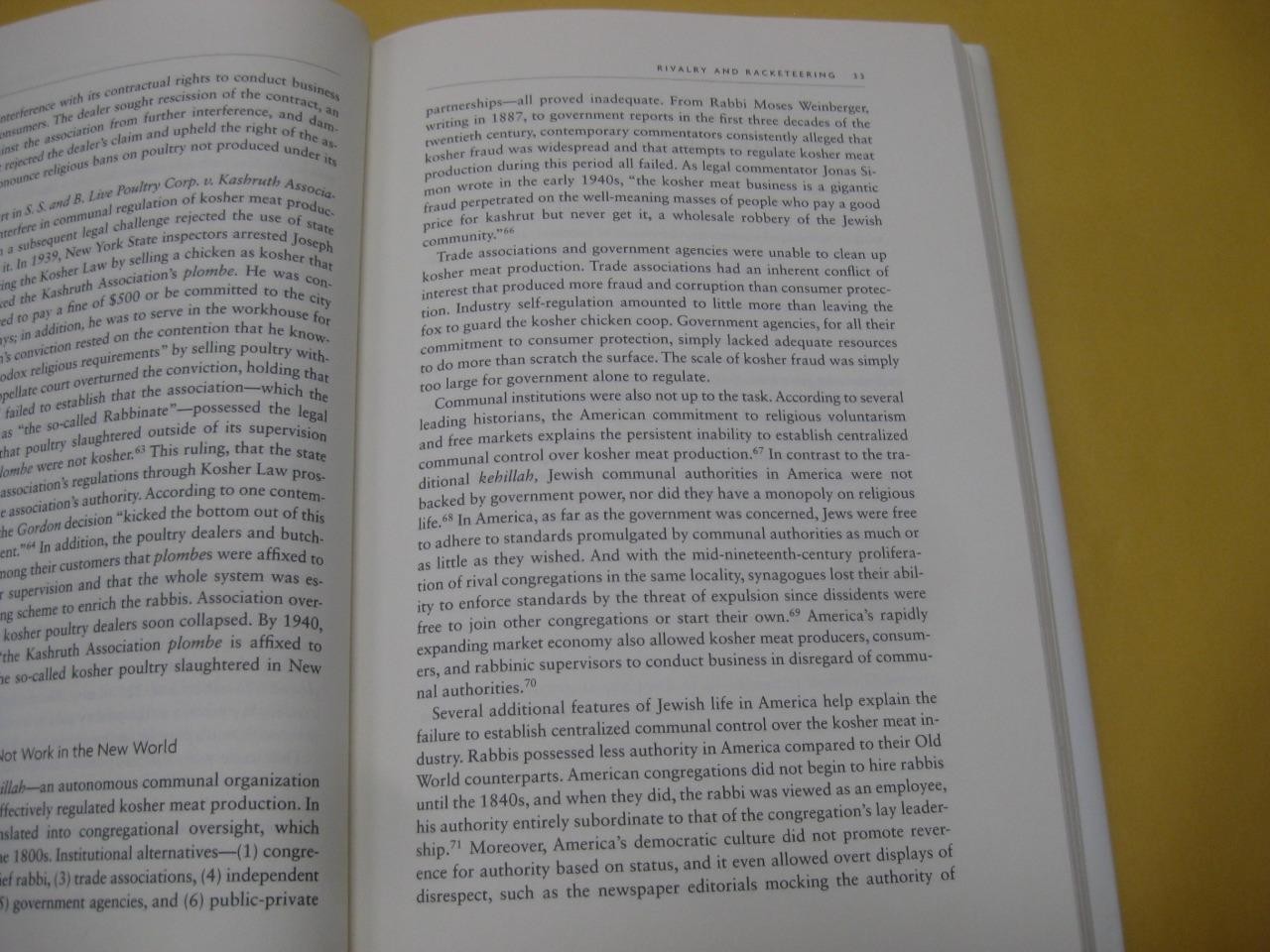 Kosher: Private Regulation in the Age of Industrial Food by Timothy D. Lytton