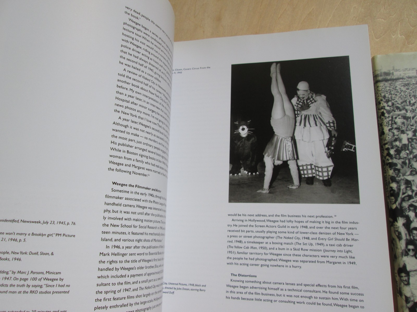 2 Weegee books Weegee’s World and Weegee: Naked New York 1997/2000