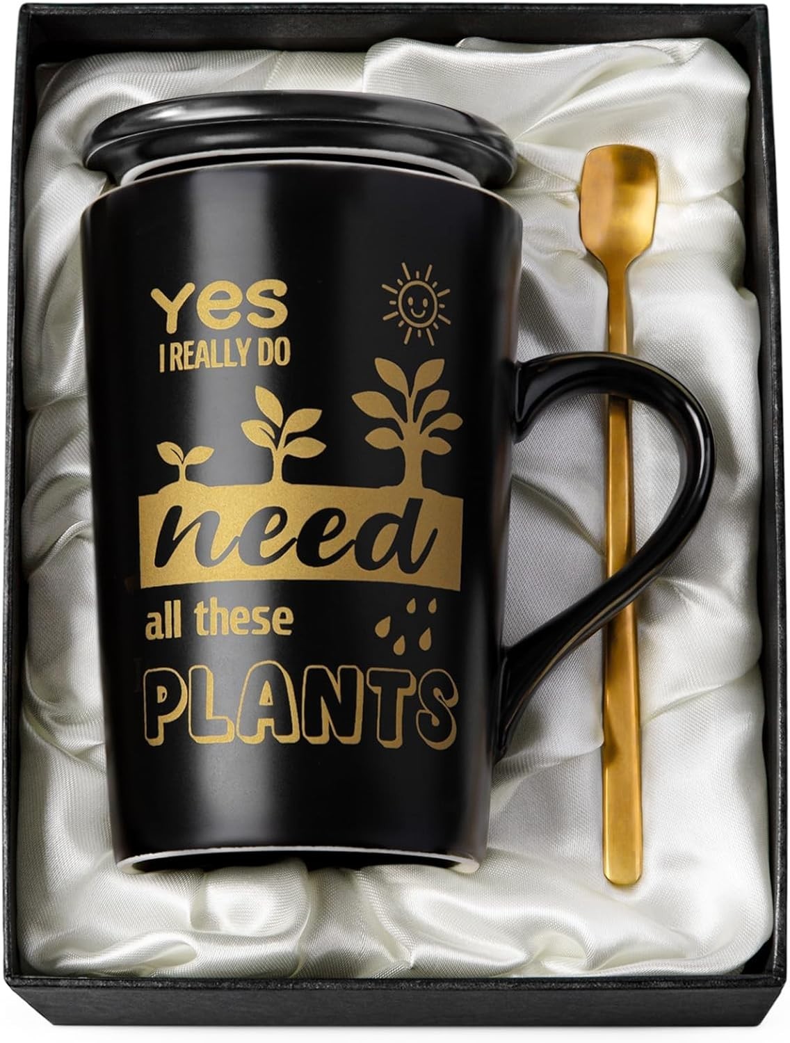 Stylish Plant Lover Mug Set 14oz