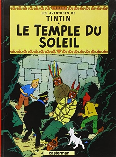 LES AVENTURES DE TINTIN: LE TEMPLE DU SOLEIL – TOME 14 By Herge – Hardcover VG+