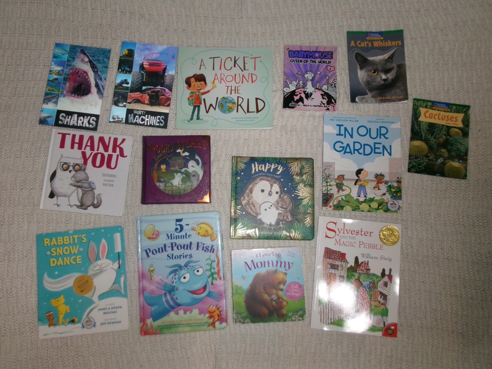 Storytime 14 hardcover paperback book lot kids daycare nursery baby GOOD