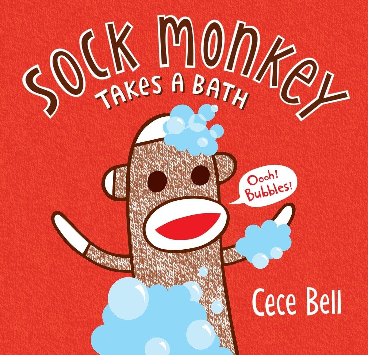 Sock Monkey Takes a Bath (Cece Bell’s Sock Monkey)