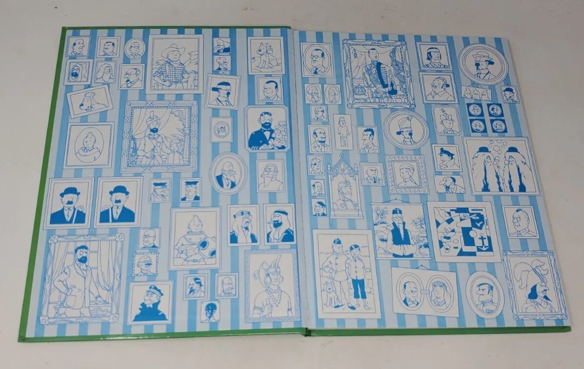 Les Adventures De Tintin Le Sceptre S’Ottokar & L’Affaire Tournesol HC 1975