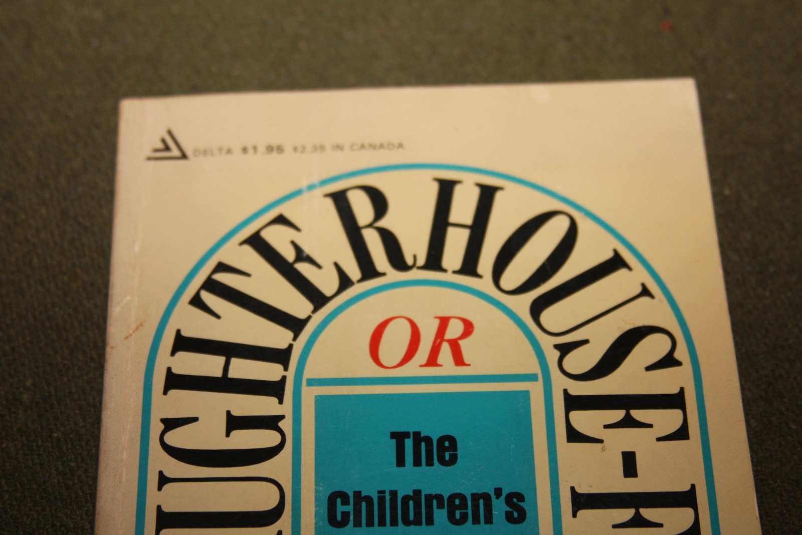 Slaughterhouse-Five by Kurt Vonnegut, Jr. 1969 TPB 4th Print Delta