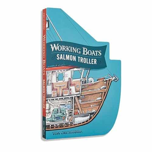 Working Boats: Salmon Troller (Board – Board book, by Crestodina Tom – Very Good